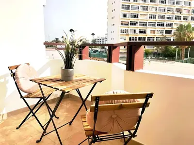 Un balcón o terraza de Holiday Vibes in Playa del Inglés