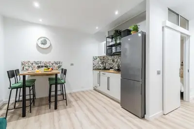 Una cocina o zona de cocina en Home2Book Charming Design Apt Las Canteras Beach