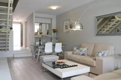 Zona de estar de Apartamento Puerto Rico - Primera línea de playa