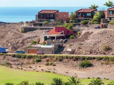 Paisaje cerca de esta villa