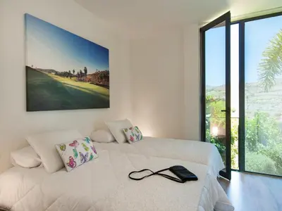 Cama o camas de una habitación en Belvilla by OYO Lagos 20