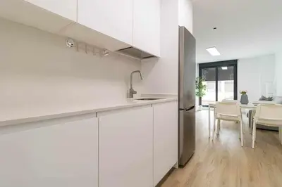 Una cocina o zona de cocina en Arrecife Canteras Apartment