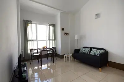 Zona de estar de Fuche 11 Apartamentos a 10 minutos del Aeropuerto