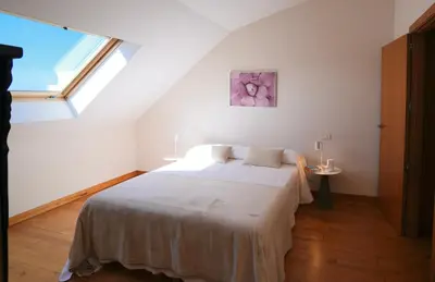 Cama o camas de una habitación en Sunny Home Canteras Beach