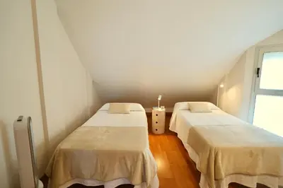 Cama o camas de una habitación en Sunny Home Canteras Beach