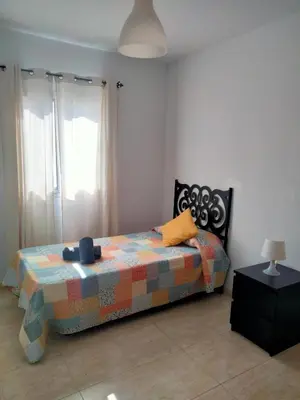 Cama o camas de una habitación en Agaete Fray