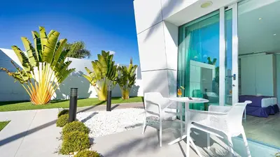 Zona de estar de Hotel Nayra - Adults Only