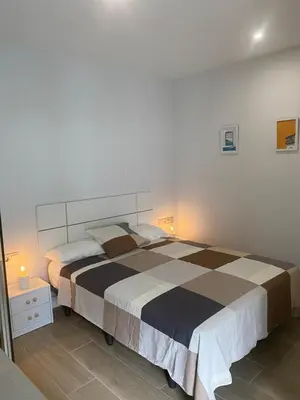 Cama o camas de una habitación en Alisio