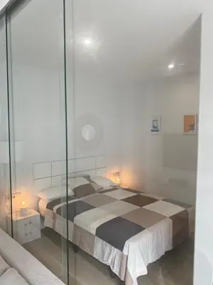 Cama o camas de una habitación en Alisio