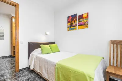 Cama o camas de una habitación en Raíces Vivas Vivienda Vacacional