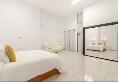 Cama o camas de una habitación en Rayito de Sol