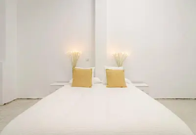 Cama o camas de una habitación en Rayito de Sol