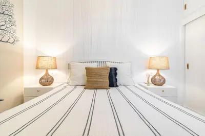 Cama o camas de una habitación en Mirador del Atlántico