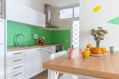 Una cocina o zona de cocina en Home2Book Colourful Apt Playa del Inglés, Pool