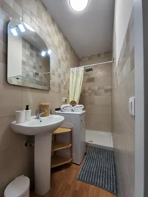 Un baño de La Paloma