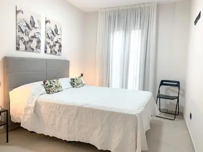 Cama o camas de una habitación en Marine Paradise