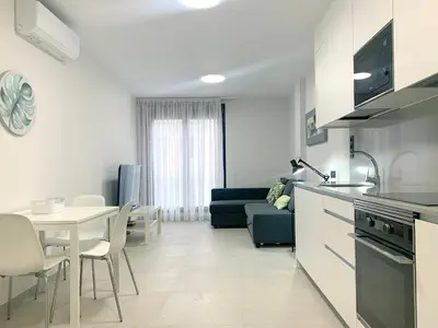 Una cocina o zona de cocina en Marine Paradise
