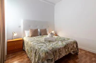 Cama o camas de una habitación en La Herradura
