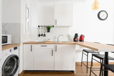 Una cocina o zona de cocina en Rosales Canteras