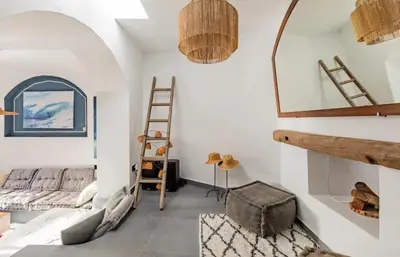 Zona de estar de Casa Atlantica Agaete