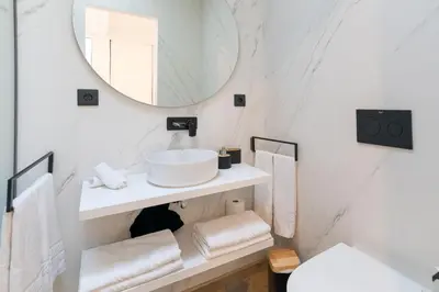 Un baño de Bungalow SIENA Center Playa del Inglés