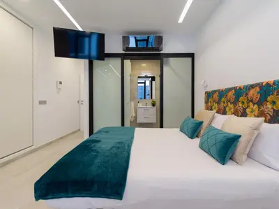 Cama o camas de una habitación en Colada Beach Home By CanariasGetaway