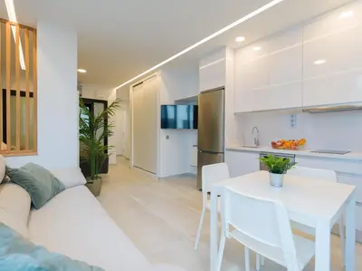 Una cocina o zona de cocina en Arenisca Beach Home By CanariasGetaway