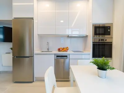 Una cocina o zona de cocina en Arenisca Beach Home By CanariasGetaway