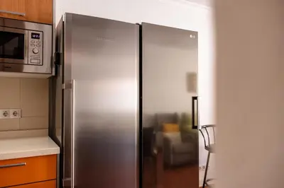 Una cocina o zona de cocina en Deluxe Las Marinas Beach - by Gestión Vacacional Canarias