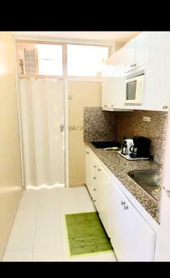 Una cocina o zona de cocina en Las Olas apartamentos
