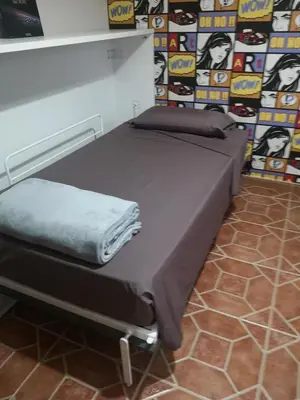 Cama o camas de una habitación en La casa de Rei
