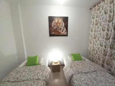 Cama o camas de una habitación en GreenHouse