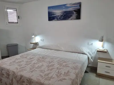 Cama o camas de una habitación en LA CASA DEL MAR
