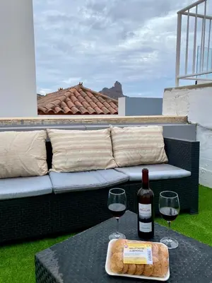 Zona de estar de Apartamento Mirador del Almendro