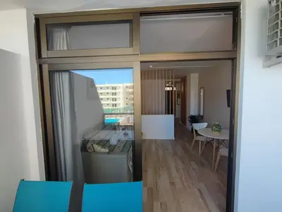 Un balcón o terraza de 3Min Walk Playa del Inglès Apartment