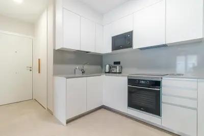 Una cocina o zona de cocina en Flatguest Urban Haven