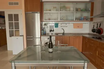 Una cocina o zona de cocina en Mirador Canteras-Auditorio