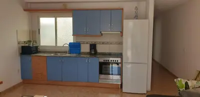 Una cocina o zona de cocina en Ático carrizal