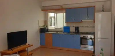 Una cocina o zona de cocina en Ático carrizal