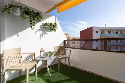 Un balcón o terraza de SWEET PARADISE 304 by Homestaygrancanaria