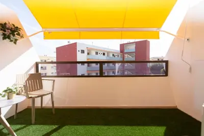 Un balcón o terraza de SWEET PARADISE 304 by Homestaygrancanaria