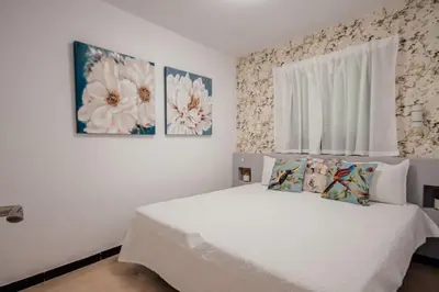Cama o camas de una habitación en Cozy apartment Playa del Inglés 47