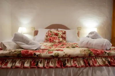 Cama o camas de una habitación en Villa La Finca