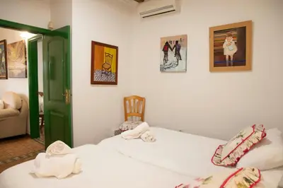 Cama o camas de una habitación en Villa La Finca