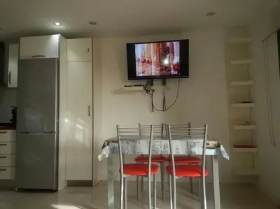 Una cocina o zona de cocina en Appartamento Maspalomas Vista Golf con piscina
