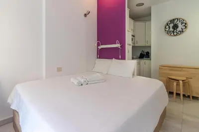 Cama o camas de una habitación en Malva Studio