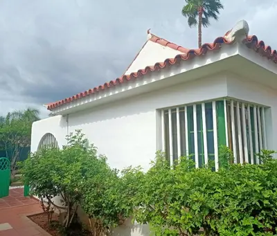 Jardín al aire libre en Bungalow en el sur de Gran Canaria