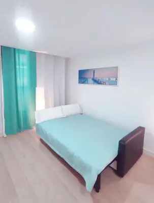 Cama o camas de una habitación en Aloha Chacho Canteras