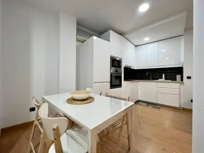 Una cocina o zona de cocina en Sea lover Home