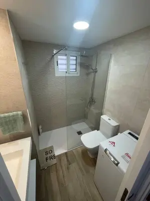 Un baño de Apartment Montaña Clara & pool